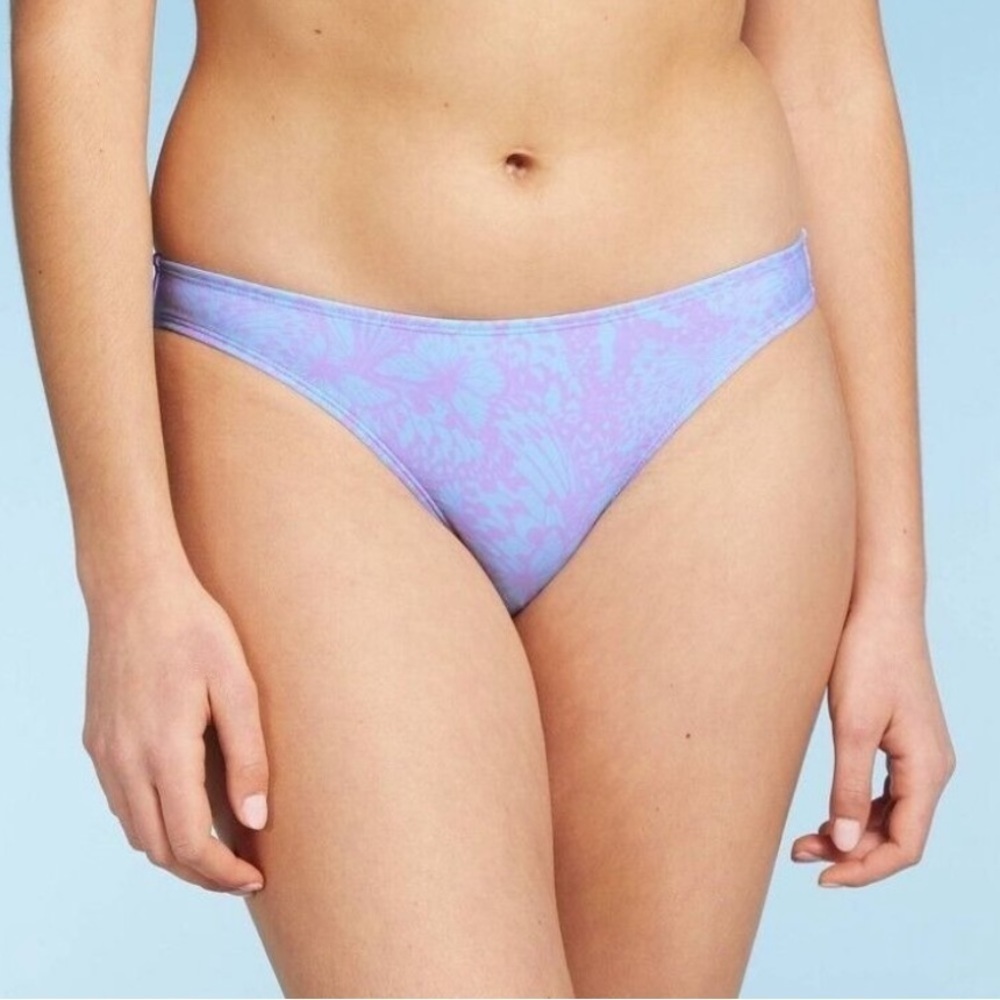 Xhilaration Juniors' Cheeky Multicolor Butterfly Print Bikini Bottom